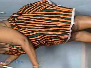 bbw housewife queen vusi spreads her huge wet ass for ebony amateur fucking until quick cum inside her chubby pussy