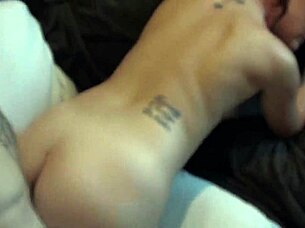 Horny Brunette Rides Cowgirl In Quickie Home Sex Tape With Bent Over Doggystyle And Loud Moaning Orgasms