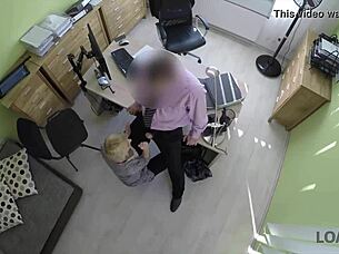 hey, check this czech teen blonde at work, passing dirty casting interview with fucking in office for cash 😏💼