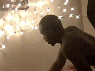 Deep Hard Doggy With Massive Black Cock