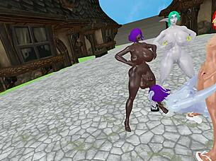 hornycraft beta drops wild warcraft porn game with big tits anal action 🕹️🍑