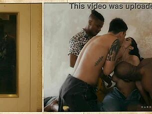 hey check out this wild double penetration orgy with big tits brunettes getting licked and fucked hard 🔥