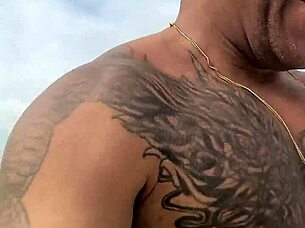 provocative ukrainian beauty meets copacabana black stud for wild foreign encounter but can she handle his massive cock