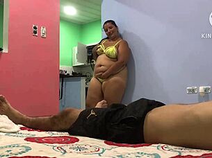 Hot latina with big tits and wet pussy gets fucked hard in homemade video