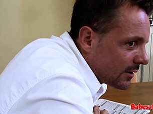 brunette babe with small 18+ tits gets well fucked