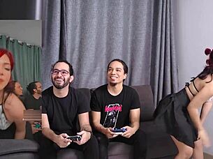 Double Penetration For Cindy Luna With Friends In Anal Action