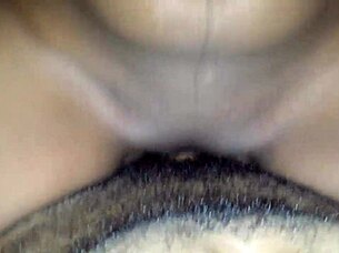 Black stockings babe riding huge cock in wet pussy action