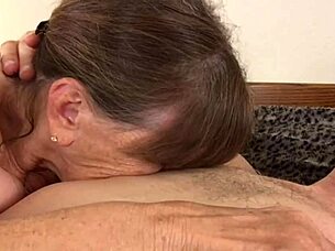 granny brothel babe delivers best blowjob sucking and deepthroat action