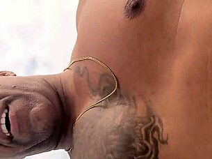 provocative ukrainian beauty meets copacabana black stud for wild foreign encounter but can she handle his massive cock