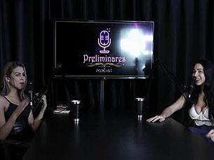 Anabele Nogueira shares her experiences with group adventures and double fun. She started young in her career and favors certain positions in intimate moments from Sheer Red.