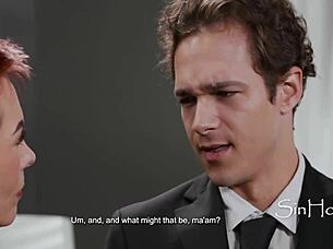 Oh Jayden Marcos Fucks Grieving GILF Widow Ruby Lynne at Funeral!