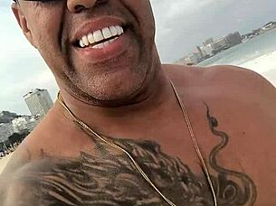 provocative ukrainian beauty meets copacabana black stud for wild foreign encounter but can she handle his massive cock