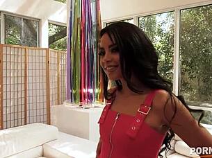 naughty sex hungry teen 18+ maya bijou sucks and fucks bbc realtor while parents away 🔥