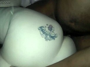 Big Ass Bbw Takes Bbc Doggystyle Pinned In Corner Trying To Run