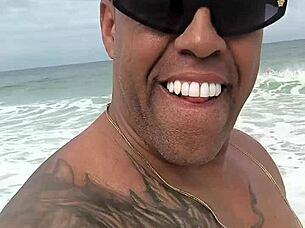 provocative ukrainian beauty meets copacabana black stud for wild foreign encounter but can she handle his massive cock