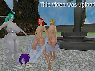 hornycraft beta drops wild warcraft porn game with big tits anal action 🕹️🍑