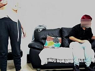 stepfather tested his sons girlfriend in front of him