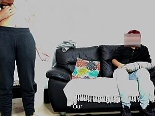 stepfather tested his sons girlfriend in front of him