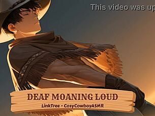 Deaf Babe Moans Loud During Intense Sexy Orgasm Session