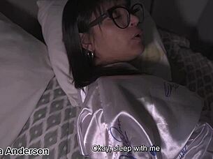 I couldn't sleep so she let me pound her huge ass roughly until I relaxed