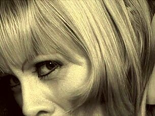 Intense vintage group action with hairy Indian threesome featuring one mouth devouring two cocks and explosive cumshot