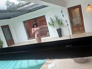 Who knew getting caught gooning to goth girl Trippi Rose would lead to taboo creampie fantasy?