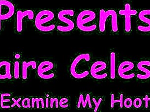 blaire celeste arrives at the hospital for a checkup on her chest area