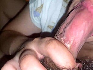 Horny girlfriend, suck my cock and let me cum on your curvy ass in this homemade video during rainy weather.