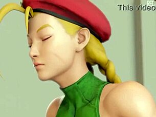 Cammy Battles Yuri in Redmoa Animation with Spanish Subs