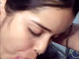 Why Does This Brunette Teen Slut Crave Deepthroat and Facial Cum So Much?