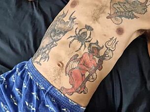 curvy latina slut trembles wildly while cumming hard on that thick black cock