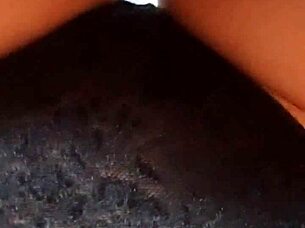 Curvy mature woman in lingerie shows off her fat homemade amateur style with slip details