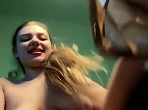 Blonde Amateur Fists Her Ass Close Up On Webcam Until Orgasm