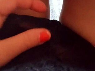 Curvy mature woman in lingerie shows off her fat homemade amateur style with slip details