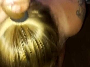 Blonde Slut Gets Bent Over for Homemade Anal with Black Cock in Doggystyle
