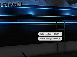 He returned to fuck his friend again during their intense game session