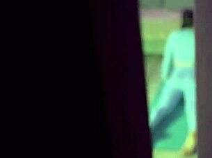 After yoga class this skinny brunette slut tries first time anal fisting with huge toys solo.