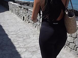 Big Tits Big Ass Exposed Public Beach Fuck