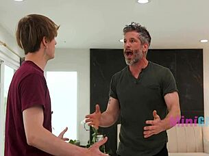 girlfriend caught fucking my roommate but i join in