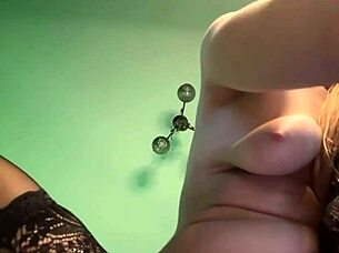 Blonde Amateur Fists Her Ass Close Up On Webcam Until Orgasm