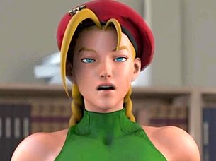 Cammy Battles Yuri in Redmoa Animation with Spanish Subs