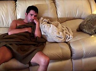 Under The Covers Milf Gives Sneaky Handjob Until Cum Explodes