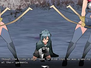 i dominate as tall elf in intense face sitting scene