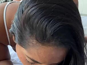 I give him a delicious blowjob with deep throat before leaving, yeah!