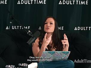 in a candid casting interview the pornstar reviews her spreadsheet tallying 150-200 encounters with detailed spreading insights