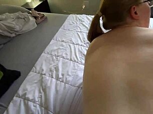 i love when bbc pounds my redhead pussy with glasses until creampie hits