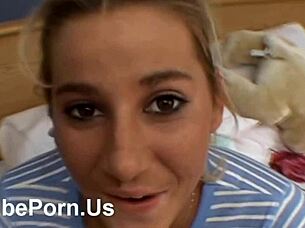 Oh Wow, Check Out This Beauty With Big Natural Tits As A Teen 18+ Getting Caught In Action