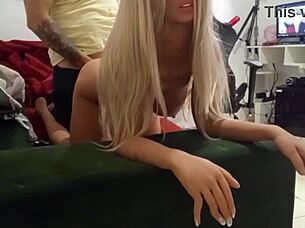 Outdoor Public Anal Toy Play