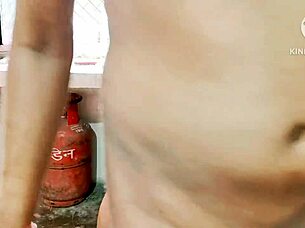 Horny Indian milf gets wild with neighbor guys in homemade hardcore session