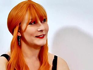 Fiery Redhead Vicky Craves A Thick Cock